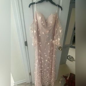 NWT blush pink Fashion nova dress. Size XL.